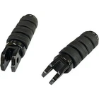 Drag Specialties 1620-1892 Black Anti-vibe Iso Soft-ride Driver Foot Pegs For M8 New. Price: $108.10.