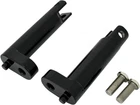 Ds Black Rear Passenger Mount Kit Male For Harley Road Glide Custom Cvo 18-19 New. Price: $173.30.
