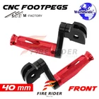 40MM Adjustable Red Rider Foot Pegs Shinobi For Tuono V4 Aprc 12 13 14 15 16 New. Price: $70.30.