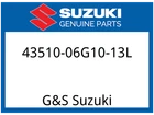 Suzuki Oem Part 43510-06G10-13L Bracket,fr Foot New. Price: $98.58.