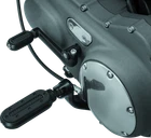 Kuryakyn Heavy Industry Pegs With Adapters Satin Black New. Price: $140.99.