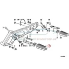 Genuine Bmw 46712310401 - Footrest Rubber Neu. Price: $85.15.