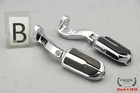2012 Harley Street Glide Cvo Rear Back Foot Pegs + Mount Bracket Rumble Chrome Used. Price: $134.96.