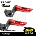Bob 40MM Lower Rider Footpegs Red For Kawasaki Ninja Z1000 17 18 19 New. Price: $65.85.