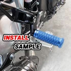 Blue M-grip 40MM Lowered Rear Footpegs For CBR1000RR Fireblade 13 14 15 16 17 New. Price: $73.31.