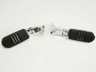Genuine 88-22 Harley Chrome Streamliner Touring Passenger Foot Pegs & Mounts Used. Price: $75.21.