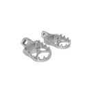 Flo Motorsports Stainless Steel Foot Pegs SS-793 New. Price: $142.39.