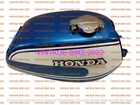 Honda Cl 200 Scrambler 1974 Steel Blue & White Fuel Petrol Tank + Cap Badge /fit New. Price: $404.82.