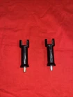 Harley M8 Softail Passenger Foot Peg Mount Rear Oem Left And Right With Hardware Used. Price: $35.00.