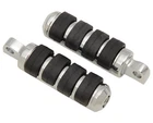 Drag Specialties Soft-ride Footpegs Male Small Chrome/black (DS-253505) New. Price: $60.63.