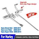 Forward Controls Foot Pegs Kit Harley 2006-2017 Dyna Street Bob Super Glide New. Price: $131.47.