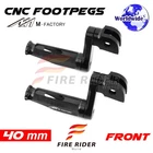 40MM Adjustable Black Rider Foot Pegs Shinobi For Sv 1000 / 03 04 05 06 07 New. Price: $70.30.