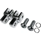 Choppers Footpeg Relocator Chrome LA-7202-00 New. Price: $77.26.