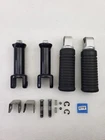 Harley-davidson 50500609 / 50500726 Rh & Lh Rear Footpeg Support Mount Black Used. Price: $109.00.