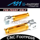 Gold Billet Front Rider Foot Pegs For Honda CB500 96-99 01 02 03 New. Price: $55.62.