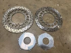 2003 99-03 Yamaha XV1600AS Roadstar Front Left Right Brake Rotor Disc Pair Used. Price: $44.99.