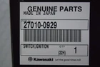 Kawasaki Oem Ignition Switch 27010-0929 New. Price: $97.19.