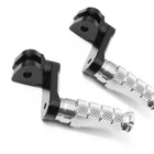 R-fight Front Silver 40MM Lowering Footpegs For Buell XB12S Lightning 04+ New. Price: $64.53.