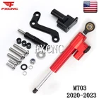 Red Steering Damper & Mounting Bracket Kit Fxcnc For Yamaha MT03 MT-03 2020-2025 New. Price: $81.99.