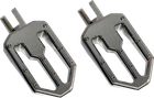 Pro One M8 V2 Peg Moto Style Chrome 500752 New. Price: $162.99.