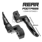 Black Bob Inch Lower Rear Foot Pegs For Ducati Scrambler Classic 15 16 17 18 New. Price: $56.76.