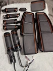 New Harley Adversary Rider Footboard Peg Shifter Brake Pedal Pad Kit Set, Orange Used. Price: $500.00.