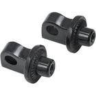 Kuryakyn 8888 Male-mount Footpegs Adapter Splined Black New. Price: $68.99.