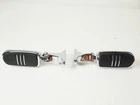 Genuine 88-22 Harley Chrome Streamliner Touring Passenger Foot Pegs & Mounts Used. Price: $113.96.