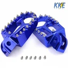 Kke Cnc Footpegs Footrests Fit Ktm Sx-f Exc-f 125-530CC 1998-2015 Blue New. Price: $49.99.