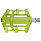 Exustar E-PB525 Platform Pedals, Body: Aluminum, Spindle: Cr-mo, 9/16'', Green New. Price: $61.36.