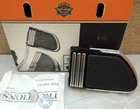 Nos Harley M8 Fl Softail Defiance Machine Edge Cut Black Brake Pedal Pad Large New. Price: $62.50.