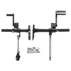 Black Forward Controls Footpegs Fit Harley 1200 Hugger XLH883 1987-2003 New. Price: $119.35.