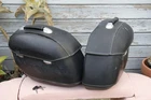 Bmw R1200C Original Saddle Bags - With Keys Used. Price: $420.00.