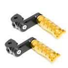 R-fight Front Gold 40MM Lowering Footpegs For Dragster 800 Rr / Rc 15 16 17 18 New. Price: $89.53.