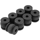 Bikers Choice Black Floorboard Dampners - 057011 New. Price: $11.99.