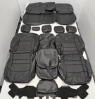 For Ram Crew Cab Slt 2013-2018 Black Leather Seat Covers MC51 New. Price: $674.25.