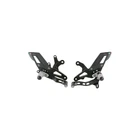 Lightech Fixed Rear Footboards Reverse Gearbox Kawasaki ZX6R 636 2024-2026 Nuovo. Price: $575.27.