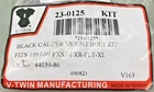 New Genuine V-twin 44039-86 Black Caliper Mount Bolt Kit. Price: $39.93.