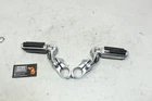 Harley 1.25" Short Angled Chrome Highway Peg Bar And Rubber Set Oem Used. Price: $80.00.