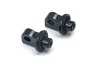 Kuryakyn Footpeg Adapters - Splined Gloss Black Motorcycle Street Bike 8893 New. Price: $52.99.