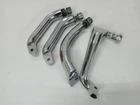 Harley-davidson 2004 Cvo Electra Glide Front Rider Footboard Mounts Chrome Used. Price: $89.95.