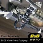 For Triumph Sprint Gt 10-13 12 11 Buzz 25MM Extend Front Foot Pegs Black New. Price: $70.34.