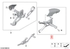 Genuine Bmw K66 K67 0P03 0P43 Footrest System Left Racing 77257108475 New. Price: $588.26.