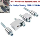 1-1/4" Driver Floorboard Outward Extension Spacer Kit For 09-2023 Harley Touring New. Price: $22.99.