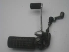 1983 Honda Sabre Left Footpeg With Gear Shifter Lever Assembly Used. Price: $11.16.