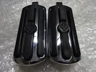 Harley-davidson 50131-95A Genuine Op Chrome And Rubber Custom Footpegs Small Used. Price: $213.48.
