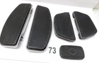 5PC. Lot Of Harley Floorboards Rider &-passenger Touring 80-92 Flh / Flt Used. Price: $79.00.