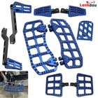 For Harley Blue Floorboards Foot Pegs Shifter Touring Street Glide Softail New. Price: $244.69.