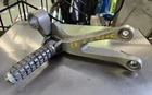 Oem Kawasaki ZX600 / ZX900 Ninja Rh Step Stay And Peg 35011-1879 Used. Price: $19.97.