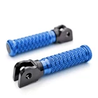 Blue M-grip Standard Front Foot Pegs For Yzf R1M 15 16 17 18 19 20 21 New. Price: $63.66.